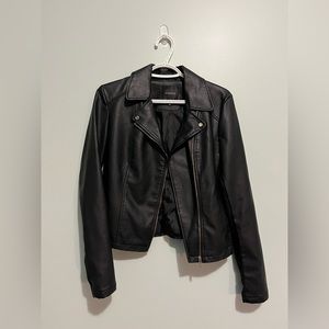 Faux Leather Jacket from Dynamite